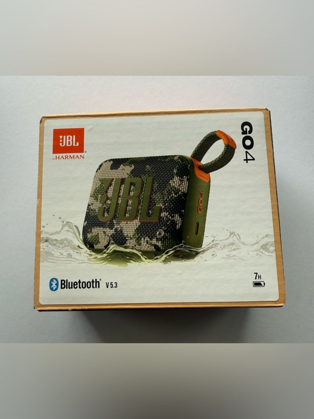 JBL Harman Go4 Bluetooth V 5.3 Wireless Speaker  Camouflage